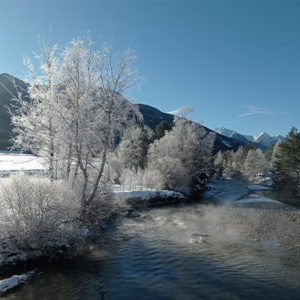 La Clarée près du village des Alberts