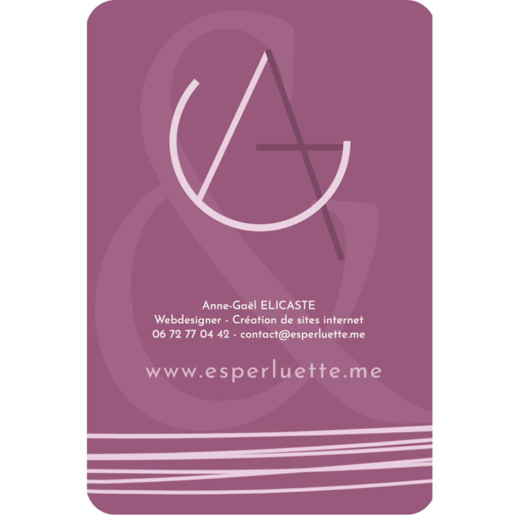Logo Esperluette création de sites web Briançon